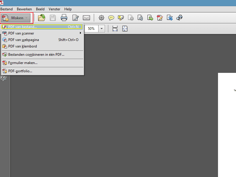 Printklare PDF maken in Adobe Acrobat 1