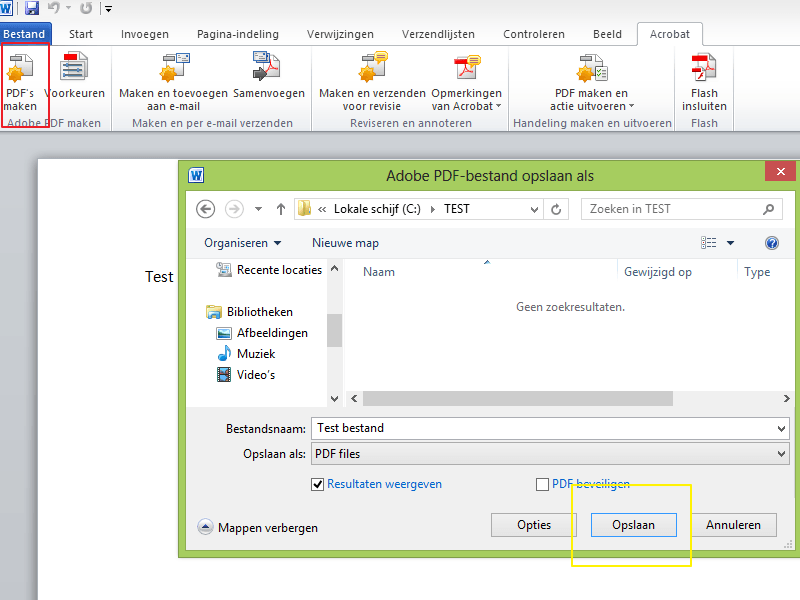 Printklare PDF maken in Adobe Acrobat 4