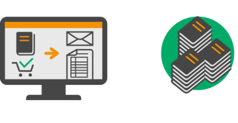 Externe winkelwagen