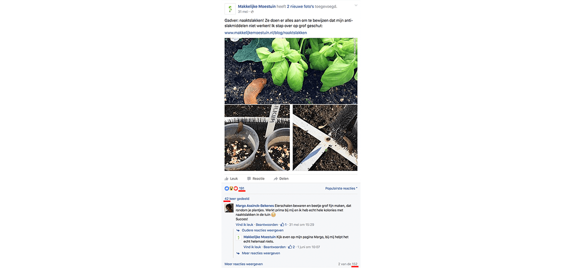 Facebook-bericht Jelle Medema