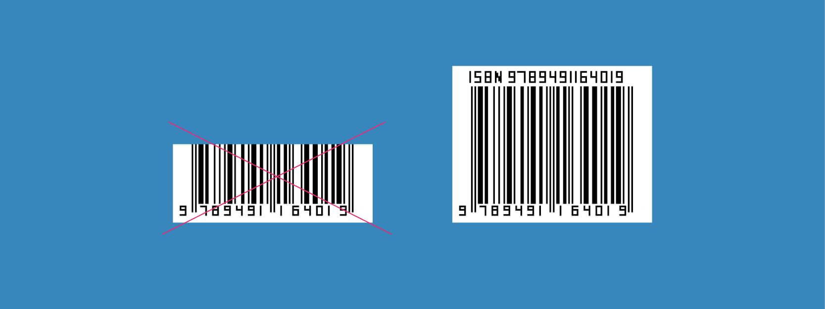 Barcode foutief - ingekort