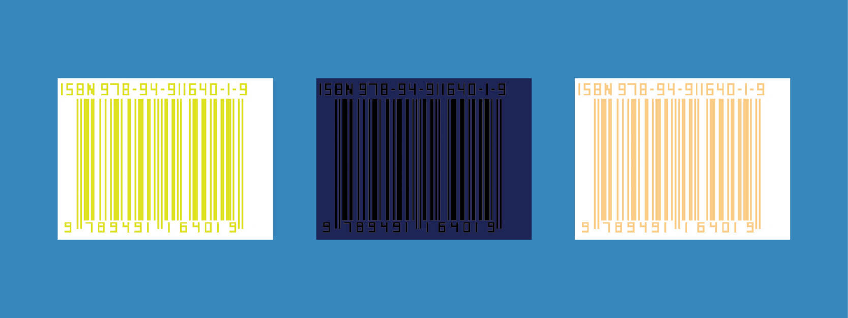 Barcode fout - niet voldoende contrast