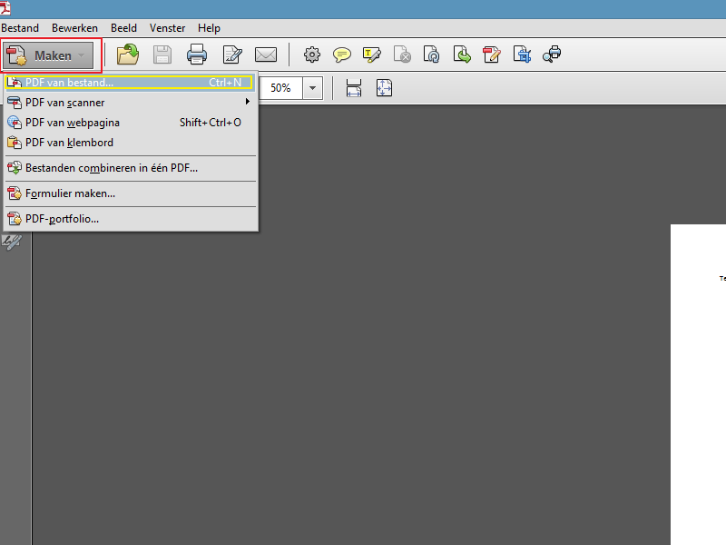 Printklare PDF maken in Adobe Acrobat 1