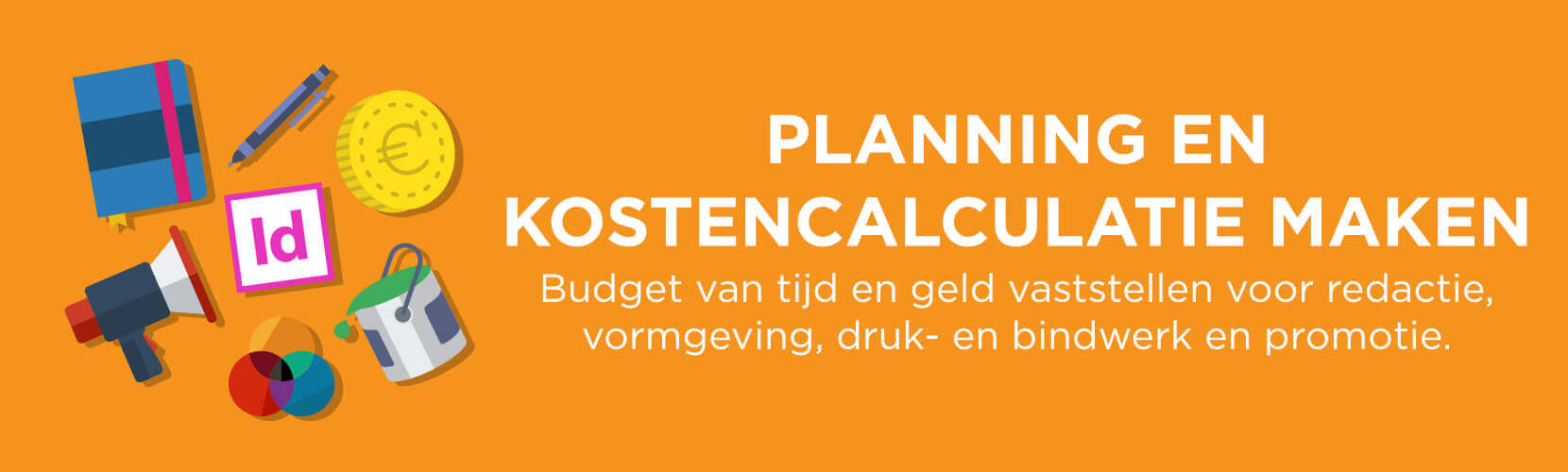 Planning en calculatie boek drukken