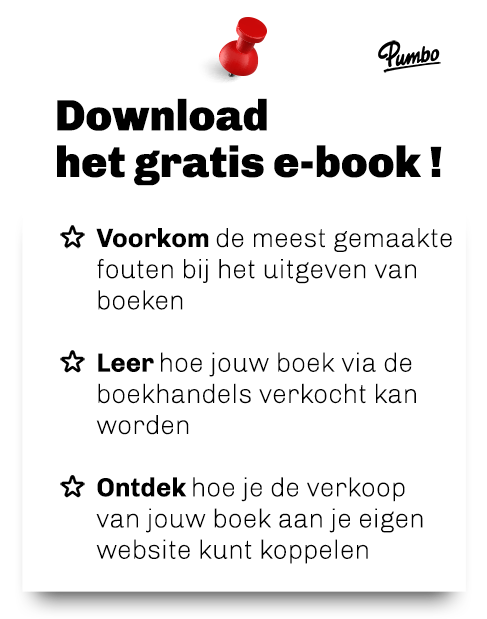 Ebook in 5 stappen je boek uitgeven zonder uitgever flyer