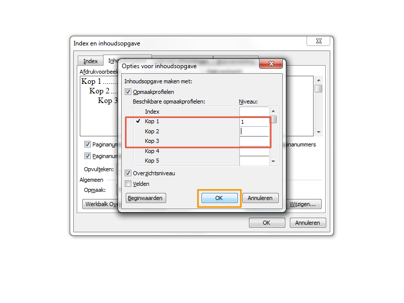 inhoudsopgave-maken-word-2003-stap-10