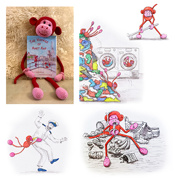 Voorbeeld illustratie door Anka Willems