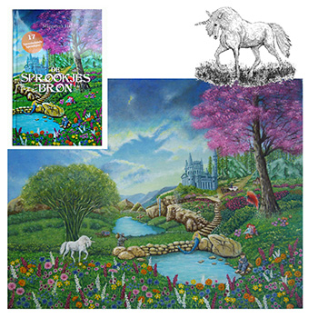 Voorbeeld illustratie door Anka Willems