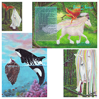 Voorbeeld illustratie door Anka Willems