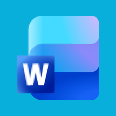 Office Word - speciaal logo low-high quality