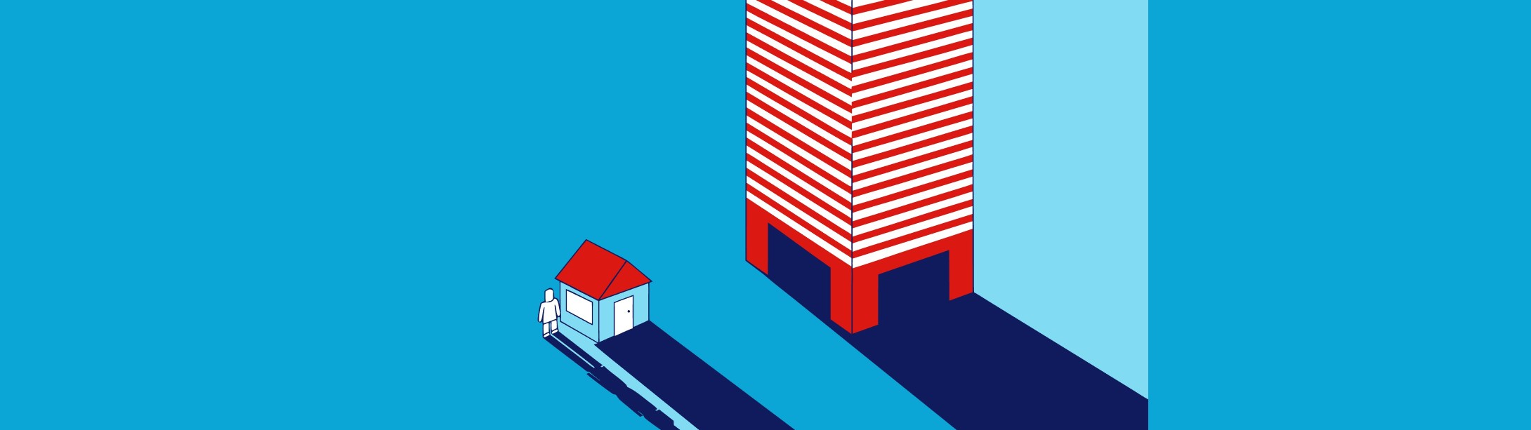 Een micro-onderneming naast een grote uitgever