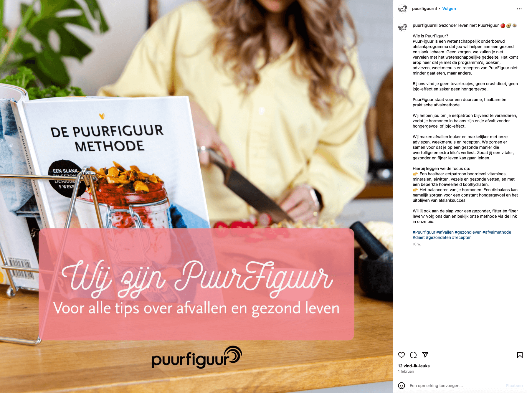 Instagram Puur figuur