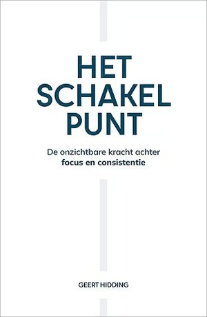 Boekcover Het Schakelpunt van Geert Hidding